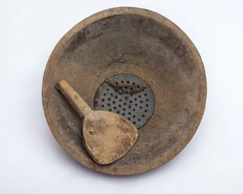 Wooden Butter Bowl