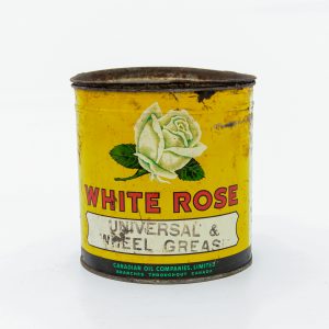 WHITE ROSE GREASE TIN