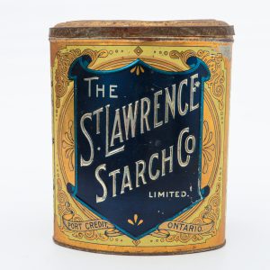 ST. LAWRENCE STARCH TIN